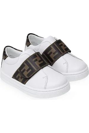 Fendi Sneakers met FF klittenband