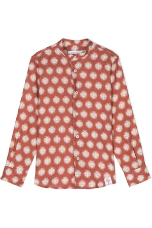 Paolo Pecora Shirt met abstracte print