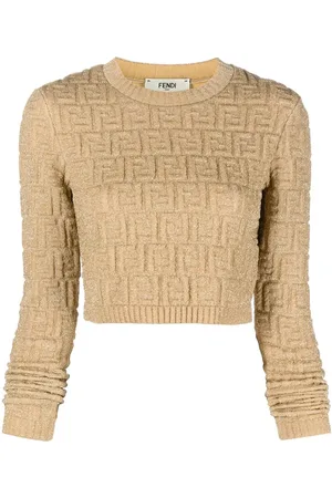 Fendi Trui met metallic