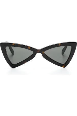 Saint Laurent Zonnebril met schildpadschild