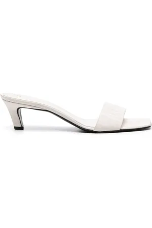 Totême 55 mm sandalen met moiré