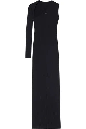 Courrèges Ribgebreide maxi
