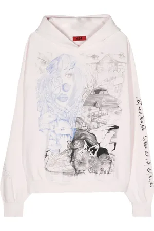 424 FAIRFAX Katoenen sweater met print