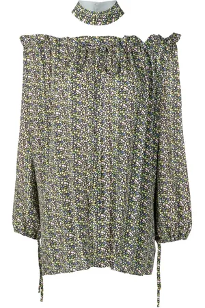 Gloria Coelho Blouse met bloemenprint