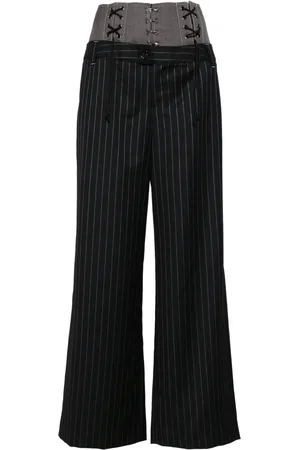 Andersson Bell Broek met dubbele taille en veters