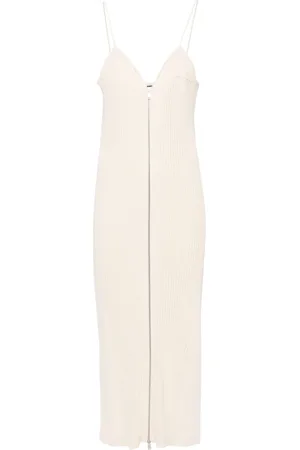 Jil Sander Ribgebreide maxi