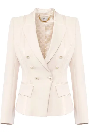 Elisabetta Franchi Crêpe satijnen blazer