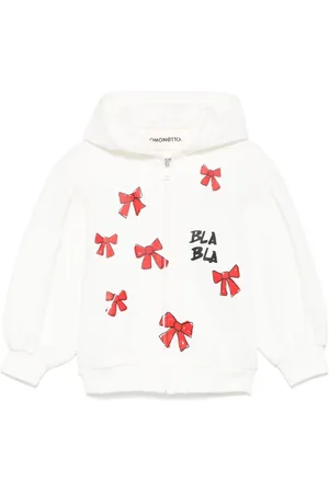 Simonetta Hoodie met strikprint