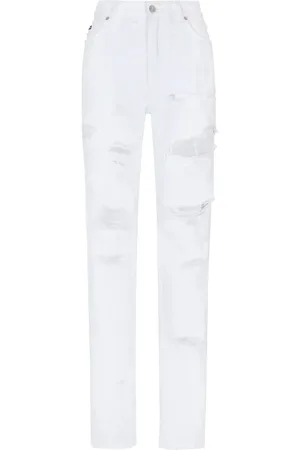 Dolce & Gabbana Gerafelde jeans