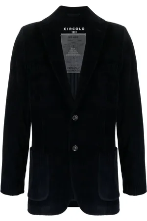 Circolo Ribfluwelen blazer