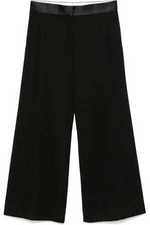 Victoria Beckham Broek met satijnen afwerking