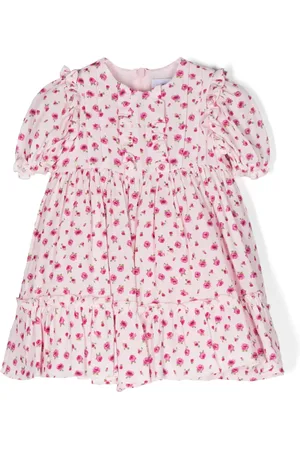 Simonetta Jurk met rozenprint
