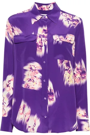 Equipment Blouse met bloemenprint