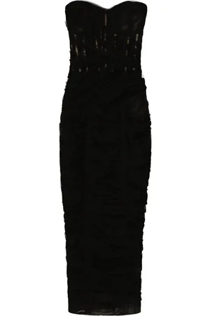 Dolce & Gabbana Gedrapeerde jurk