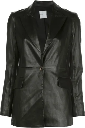 ROSETTA GETTY Leren blazer