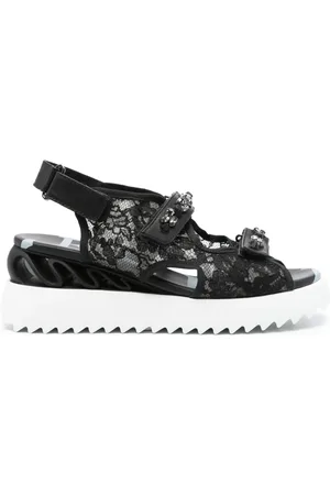 LE SILLA Sandalen verfraaid met edelsteen