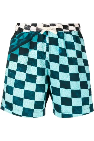 BLUE SKY INN Geruite shorts