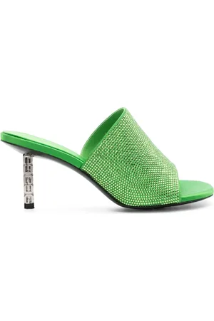 Givenchy G Cube 70 mm muiltjes verfraaid met stras