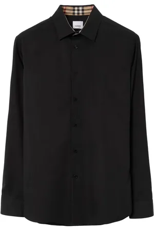 Burberry Overhemd met geborduurd logo