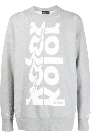 Kolor Sweater met logoprint