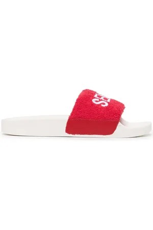 SENSO Elly slippers met geborduurd logo