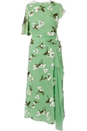 Erdem Verfraaide chiffon midi
