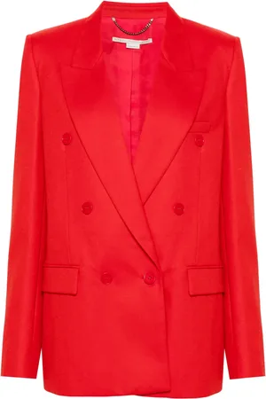 Stella McCartney Blazer met dubbele rij knopen