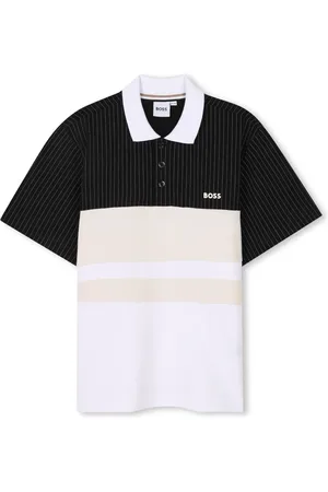 HUGO BOSS Katoenen poloshirt met geborduurd logo