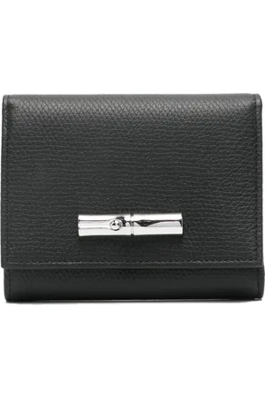 Longchamp Roseau leren portemonnee
