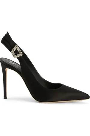 Giuseppe Zanotti Samia 105 mm satijnen pumps