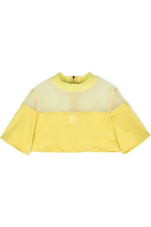 Elisabetta Franchi Cropped top met logopatch