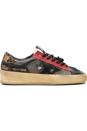 Golden Goose Stardan "Black/Red/Leopard/Brown" sneakers