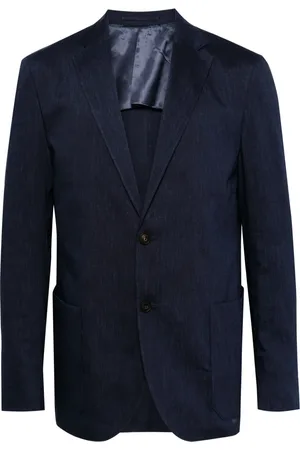 corneliani Blazer met enkele rij knopen