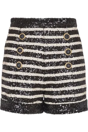 Balmain Gestreepte shorts