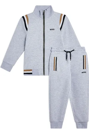 HUGO BOSS Trainingspak met gestreepte afwerking