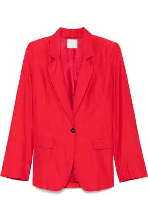 FORTE FORTE Blazer met gekerfde revers