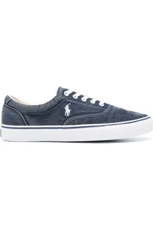 Ralph Lauren Sneakers met logo en vlakken