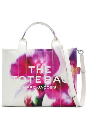 Marc Jacobs The Future Floral leren medium shopper