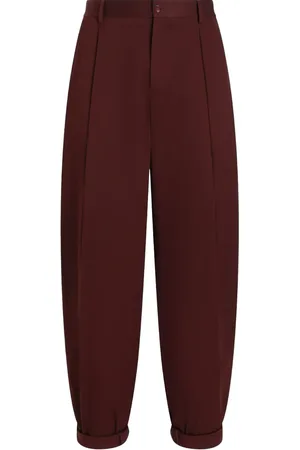 Dolce & Gabbana Broek met omgeslagen rand