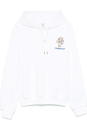 Casablanca Hoodie met geborduurd logo