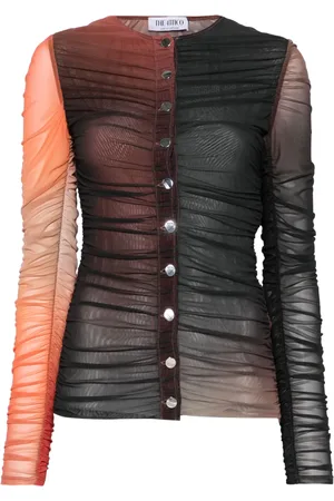 The Attico Blouse met kleurverloop