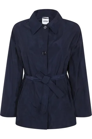 Aspesi Shirtjack met gestrikte taille