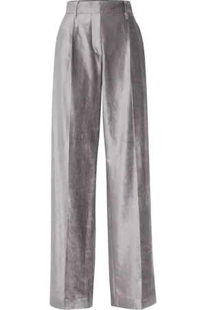 Brunello Cucinelli Straight broek met monili afwerking