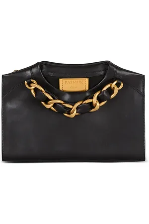 Balmain Leren clutch