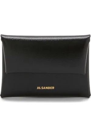 Jil Sander Portemonnee van saffiano leer