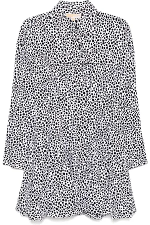 Michael Kors Geplooide blousejurk