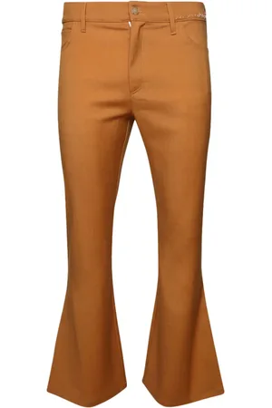 Marni Mid waist flared broek