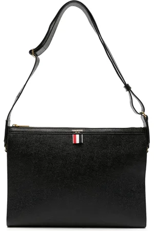 Thom Browne Leren crossbodytas met vier strepen