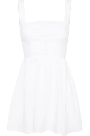 Reformation Sheri linnen jurk