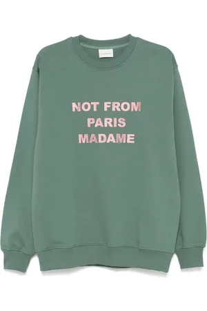 Drôle de Monsieur Sweater met tekst